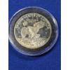 Image 2 : 1971-S Eisenhower Silver Dollar - High-Grade Beautiful Coin in Display Capsule