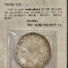 Image 2 : ADVERTISING & COIN HISTORY~ UNC 1883-O Morgan Silver Dollar W/ RARE Tidy House Prod. Holder 