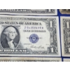 Image 7 : x6 United States $1 Blue Seal Silver Certificates FV: $6.00