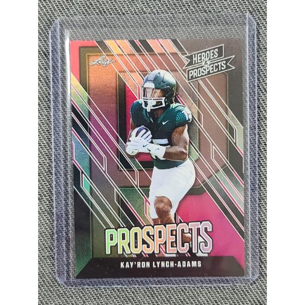 2024 Leaf Kay'Ron Lynch-Adams NUMBERED 5/5 Trading Card
