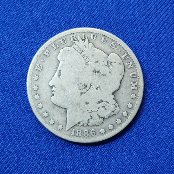 1886-O Silver Morgan Dollar - 90% Silver U.S. Coin