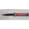 Image 3 : Brand New "Keep America Great" Spring Assisted Knife With 440 Stainless Steel 4" Blade 