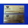 Image 1 : x2 TRB System Membership Trump Patriot Gold Foil Collectible Checks
