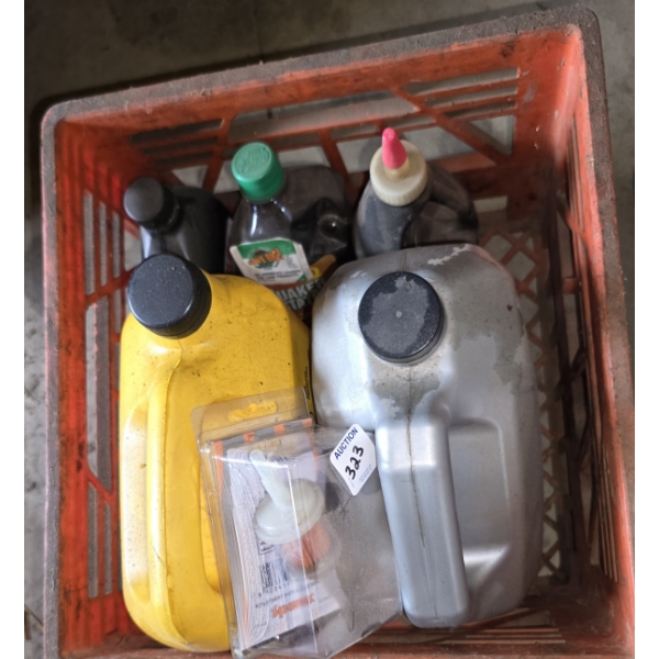 Assorted Vehicle Fluids