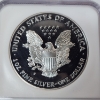 Image 4 : 1998-P American Silver Eagle Graded by NCG PF 69 Ultra Cameo - 1 oz .999 Fine Silver 