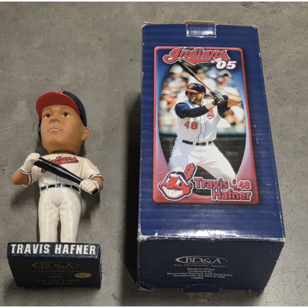 Collectors Edition 2005 Travis Hafner Medical Mutual Bobble Head 