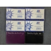 Lot of Six Assorted United States Mint Proof Sets - 1976, 1990, 2000, 2001, 2002 & 2003
