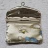 Image 1 : Vintage Honora Collection Silk Floral Jewelry Pouch