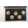 Image 2 : 1999 50 State Quarters Program Commemorative Quarters Set Gold Edition 