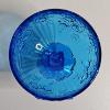 Image 4 : Vintage Fenton Glass Colonial Blue Lidded Compote