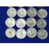 Image 6 : x20 Assorted Years 90% Silver Quarters Including Standing Liberty and Washington FV: $5.00