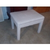 Image 2 : Nice Upholstered 22" x 17" by 16" Tall Ottoman In Excellent Condition
