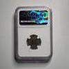 Image 3 : NGC Genuine 1945-1946 India 1/2 A Feat. King George VI ~ Unique Great Britain Card