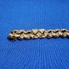 Image 10 : HEAVY 14K Gold Nugget Style Bracelet Measuring 8 Inches Weighing 61.9 Grams Total!