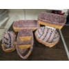 Image 1 : 5 Longaberger Baskets incl Boat with Dividers