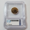 Image 3 : ICG Genuine 1883 "Racketeer" Gold-Plated Liberty Head V Nickel No CENTS