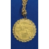 Image 7 : Stunning U.S 1994 $25 1/2 Oz Fine Gold Eagle In 14K Gold Bezel & On 14K Gold Chain - Weight: 48.4g