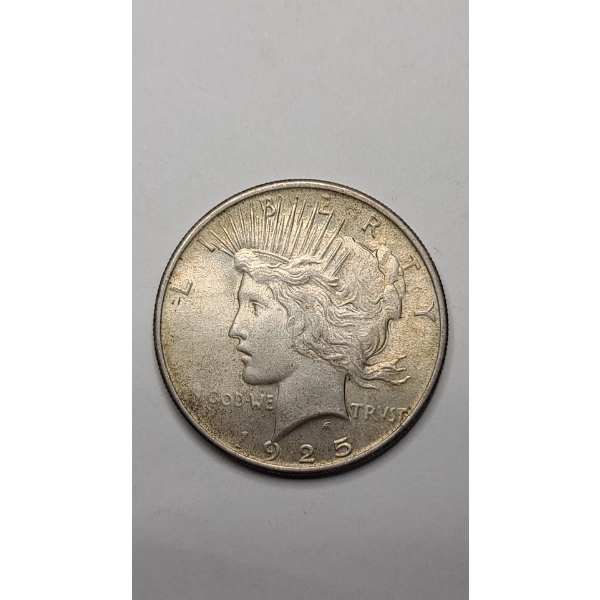 United States 1925-P 90% Silver Peace Dollar