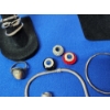 Image 6 : Assorted Sterling Silver Jewelry: Bracelets, Charms, Rings, Earrings Buckle TW: 51.7g