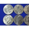 Image 2 : Lot of (13) Eisenhower Dollars Including (6) Bicentennial, (4) 1971, (2) 1972, (1) 1977 FV; $13.00