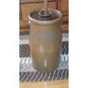 Image 2 : Antique Stoneware Pottery 6 Gallon Butter Churn With Dasher & Primitive Hand Fashioned Wood Mallot