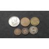 Image 1 : Kennedy 40% Silver Half Dollar, Indian Head Pennies & Assorted Tokens FV: 52 Cents