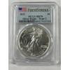 Image 1 : 2021 United States American Silver Eagle .999 Fine Silver Troy Ounce Coin 
Graded NGC - MS 70