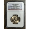 Image 1 : NGC B.U. 2007-P John Adams Presidential Dollar