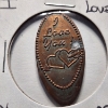 Image 6 : Six Collectible Rolled Pennies Mostly From Las Vegas With 10 Commandments & Lords Payer!
