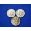 Image 1 : x3 1967 40% Silver Kennedy Half Dollars - FV: $1.50