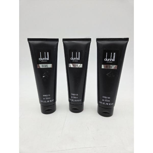 Three Brand New Dunhill London 3oz Desire Shower Gels