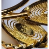 Image 4 : Vintage Gold Filled Filigree Leaf Brooch Pin With Cultured Pearl - Weight: 3.9g