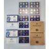 Image 1 : Nice Lot of 9 Assorted U.S. Proof/Uncirculated Coin Sets - See Photos!! 