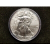 Image 2 : 1 Oz .999 Fine Silver 2018 American Eagle Round in Capsule Protector