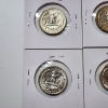 Image 8 : Five Assorted Years United States 90% Silver Washington Quarters - Face Value: $1.25