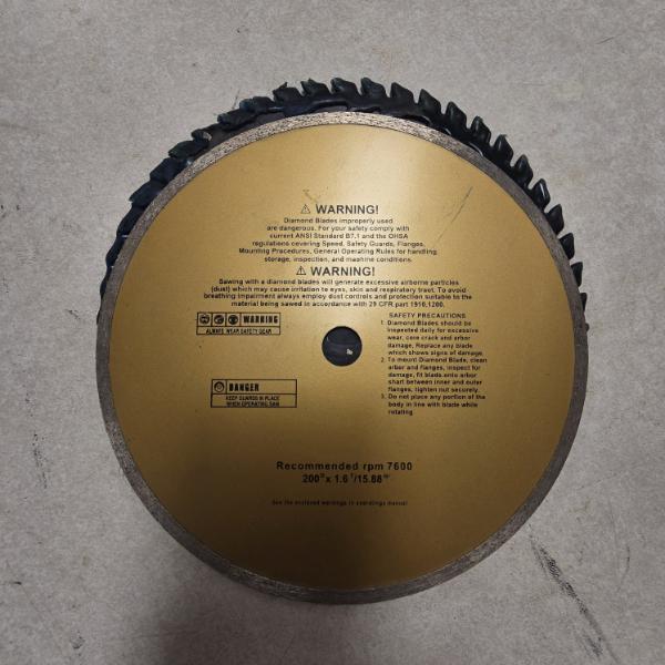 7/14" Wood & 7 1/4" Tile - Saw Blades