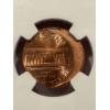 Image 3 : Lincoln Cent Brilliant Uncirculated STUCK OFF CENTER - Graded By NGC - Incredible Coin