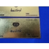 Image 5 : x2 TRB System Membership Trump Patriot Gold Foil Collectible Checks