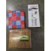 Image 1 : All New! 3 Bamboo Cutting Board Set, Plaid Table Cover, & Toilet Tissue Tower