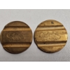 Image 4 : Two Vintage Italian telephone tokens, known as Gettone Telefonico