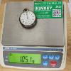 Image 7 : Antique Late 1800's Sterling  Silver Railroad Pocket Watch ~ Total Weight 105 Grams