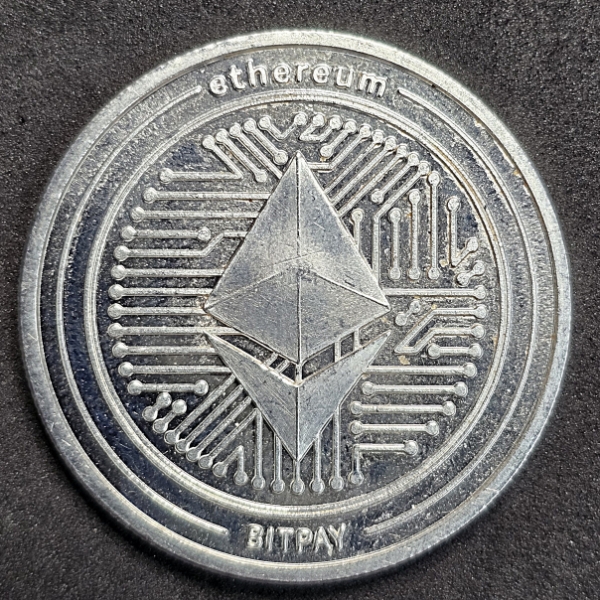 Ethereum Bitpay Silver Round - .999 Silver 1 Ounce