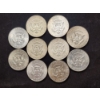 Image 7 : Ten Assorted 40% Silver Kennedy Half Dollars - $5 Face Value
