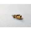 Image 1 : Gold-Tone Sterling Silver Boxing Glove Pendant TW: 12.0g