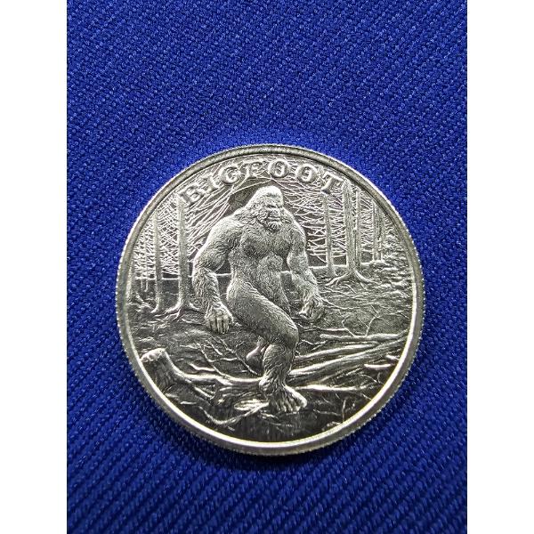 Intaglio Mint 1/2 oz .999 Fine Silver Bigfoot Round