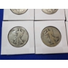 Image 4 : 6 Walking Liberty Silver Half Dollars Years: 1941, 1944, and Unknown Years FV: $3.00