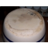Image 4 : RARE  - OLD  Robinson-Ransbottom / R.R.P. Co Pottery Cookie Jar  - 9" Tall - Perfect!