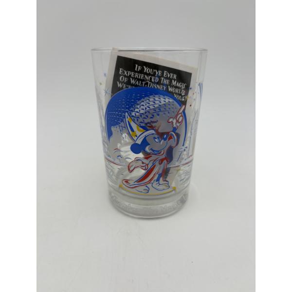Disney Collectible Glass Cup - Mickey Mouse - Disney World - Wizard Mickey - Remember the Magic