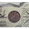 Image 4 : 1808 East India Company Copper Coin- "186 Year Old Shipwreck Coin of the Admiral Gardner"