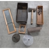 Image 1 : Vintage Collectables Including Rail Road Track Anvil, Tire Hammer, Chuck Key Collection & More